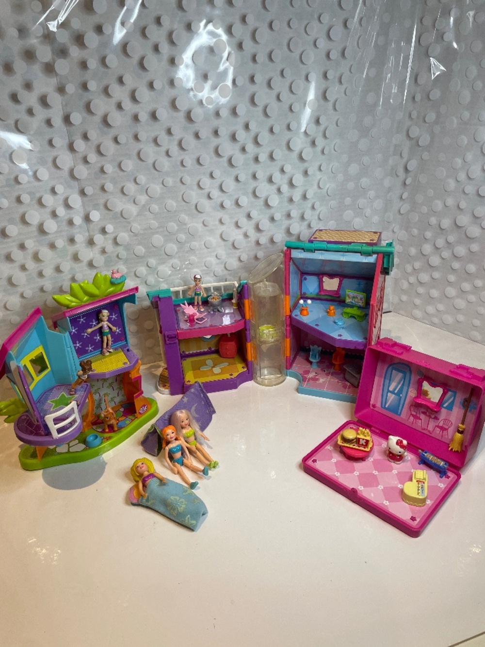 Vintage Y2K Polly Pocket 🌸MagnetCool playset bundle